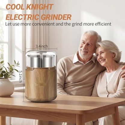 COOL KNIGHT Electric Pill Crusher for Small and Large Meds and Vitamins