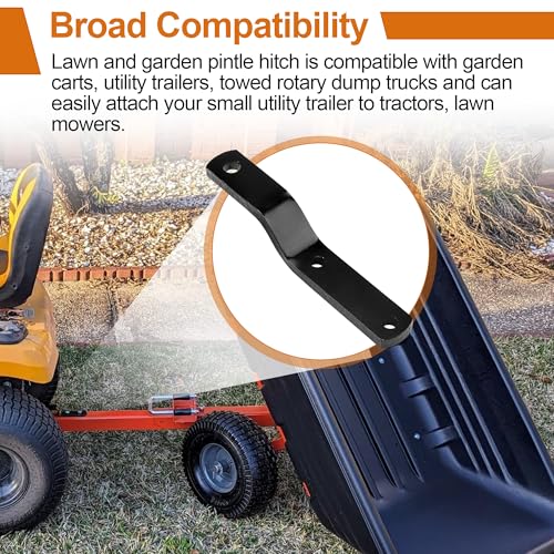 Lawn Mower Hitch for Agri-Fab 23475, Garden Tractor Trailer Hitch Bracket