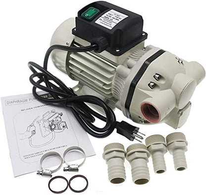 NC FL-540B Chemical Distribution Pump, Industrial Style, Fluororubber & PA66, Blue, 115V, 40L/Min, 40PSI, 2.75Bar, Used for Spray Irrigation, Liquid Transportation, Refueling Equipment, Water Pumps