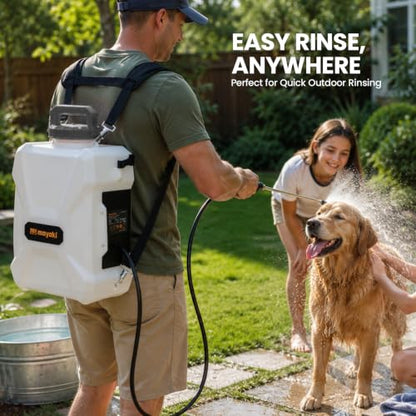 3Gal Lawn Garden Backpack Sprayer Compatible with Dewalt 20V Battery