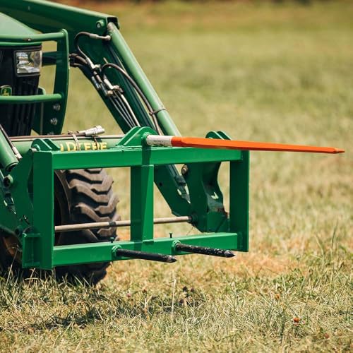 Titan Attachments Tractor Hay Spear Attachment 49 in. Stabilizer Spear John Deere
