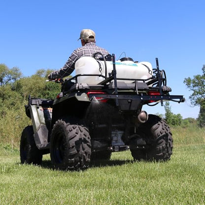 Master Mfg 15-Gallon ATV Broadcast Sprayer - 7ft Swath, 2.2GPM, 70PSI Max