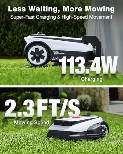 ECOVACS Goat A2000 LiDAR PRO Robot Lawn Mower, Dual LiDAR Navigation