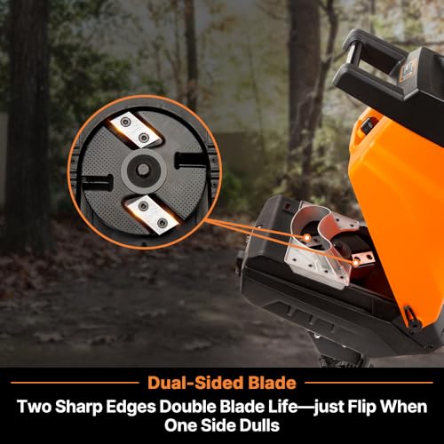 LawnMaster Electric Wood Chipper 1.8'' Cutting Diameter with Bag, FD1503 - style: Collection Bag