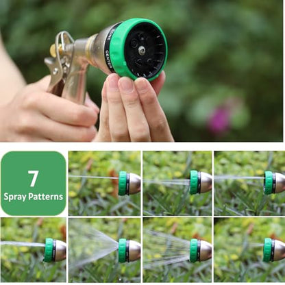 HOSUN 100% Metal Heavy Duty Garden Hose Nozzle Sprayer