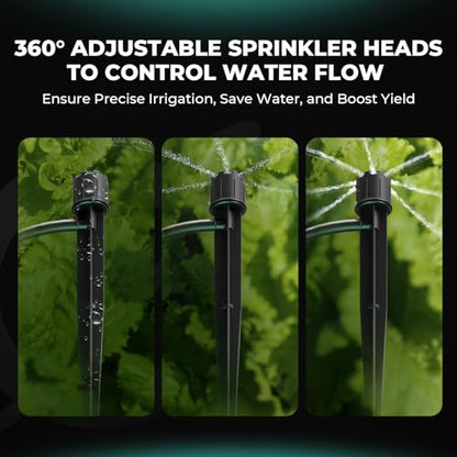 MARS HYDRO Auto Drip Irrigation Kits with 13 Gallon Foldable Bucket