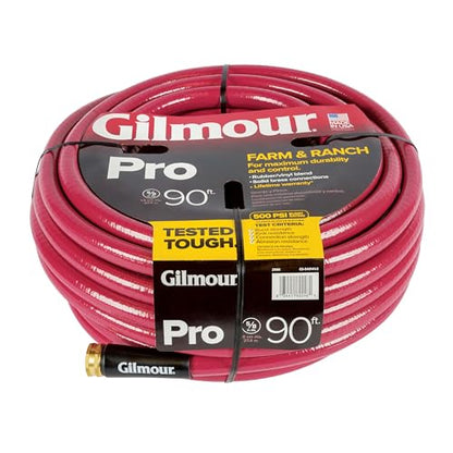 Gilmour Farm & Ranch Hose 5/8 Inch x 90 Feet