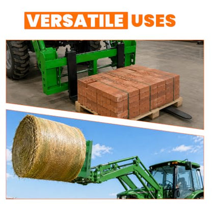 HECASA Pallet Fork Compatible with John Deere Loaders 200 300 400 500