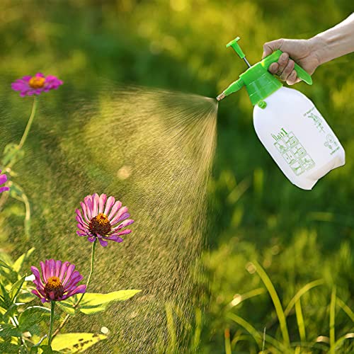 Itisll 2L Hand Pump Pressure Sprayer, 0.5 Gallon Garden Mister