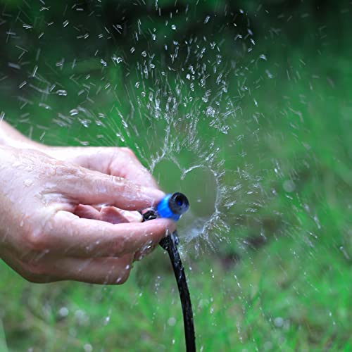 25 Pcs 360° Adjustable Drip Irrigation Spray Emitters - style: 25pcs-Blue 360 Degree Sprayer