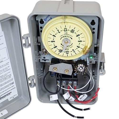 Intermatic R8816P101C Sprinkler/Irrigation Timer, 240V 3HP DPST - style: R8816P101C