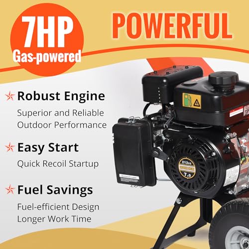 C30 LITE Wood Chipper 15:1 Reduction Ratio R0 Wood Chipper Cutting Roller Design [Exclusive Bundle Deal]