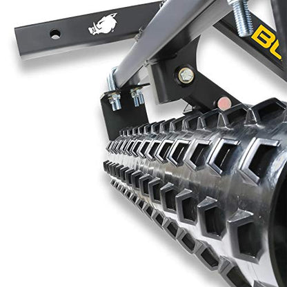 Black Boar ATV/UTV Cultipacker Implement, Breaks Up Clods, Packs Down Loose Soil and Forces Seed Bed (66009)