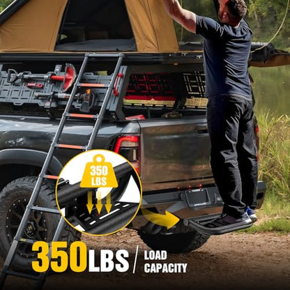 Nilight Drop Hitch Step 2" Receiver Universal for Pickups Trucks SUVs ATVs - color: Hitch Step Drop