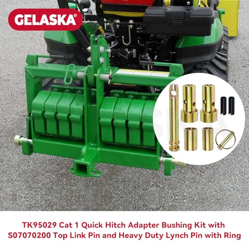 GELASKA 3 Pack TK95029 Cat 1 Quick Hitch Bushings, Adapter Bushings - color: 3 Pack