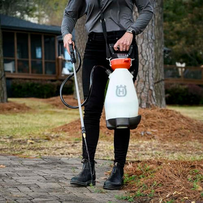 Husqvarna 2 Gallon Battery Handheld Sprayer for Lawn and Garden