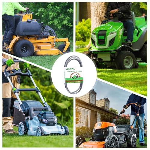 954-04249A 754-04249 Mower Belt Deck Belts Compatible with Craftsman MTD Troy Bilt Huskee 954-04249 754-04249A Lawn Mowers Parts Length 70.9'' - size: 70.9"L x 0.65"W