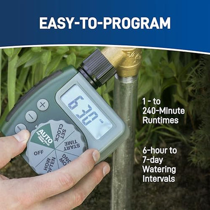 Orbit 91945 Tomato Garden Drip Irrigation Watering Kit w/Automatic Watering Timer - style: Traditional Timer