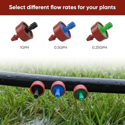 1 GPH Pressure Compensating Drippers for Drip Irrigation Kit, 30pcs - size: 30pcs 1 GPH