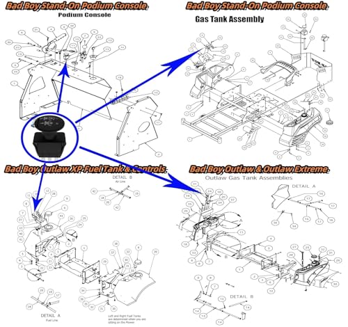 430-798 532174651 PTO Switch Fits Craftsman POULAN Delta Husqvarna 5022180 Murray 6201316MA 94927 94927MA Scag 481687 483162 483957 Black