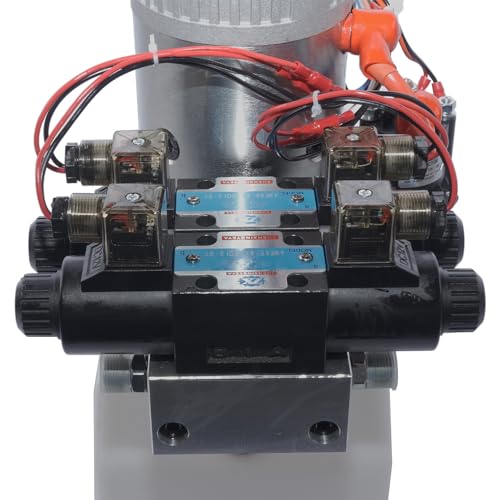 4 Way Double Acting Hydraulic Power Unit with 4.5 Quart Reservoir