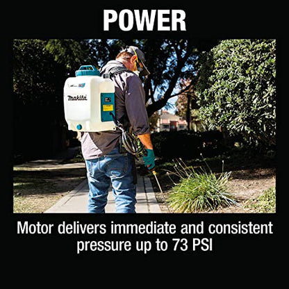 Makita XSU01SM1 18V LXT® Lithium-Ion Cordless 2.6 Gallon Backpack Sprayer Kit (4.0Ah)