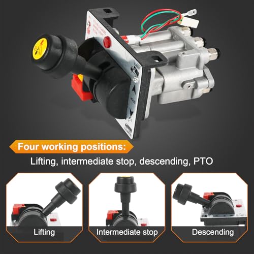Hydraulic Flow Control Valves For Dump Truck Tipper Hydraulic System - size: Valve + 10m Air Tube + Console Tower
