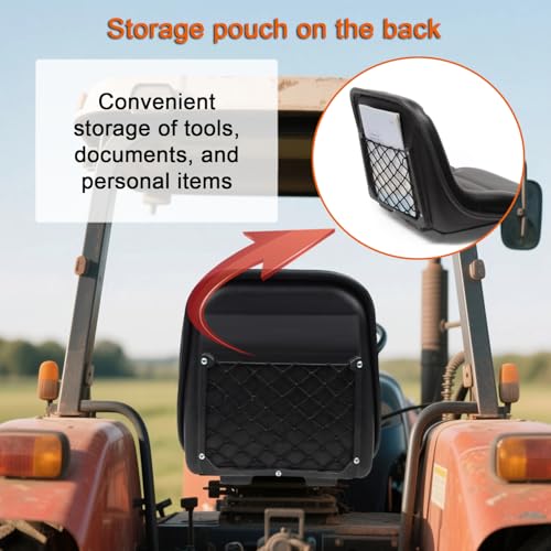 Universal Tractor Seat, Forklift Replacement Seat