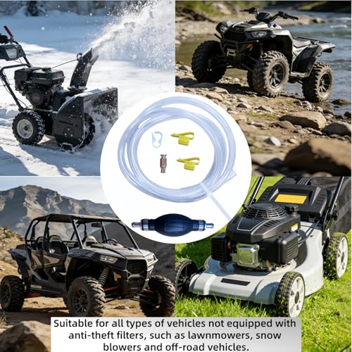 Fuel Transfer Pump, Portable Hand Fuel Siphon Pump