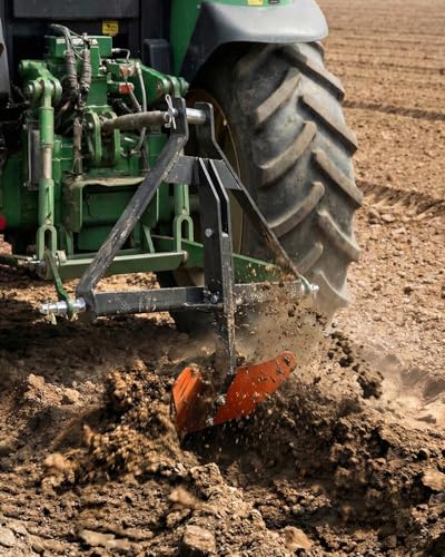 Heavy Duty 3-Point Quick Hitch Middle Buster Plow for Category 1 Tractors