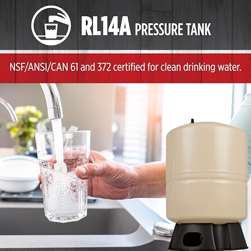 Red Lion RL14A, Vertical Pre-Charged Well Pressure Tank, 14 gallon - style: 14 Gallon Vertical