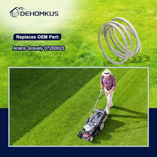 07200023 Mower Deck Belt for Ariens Ikon X, XD, XL, Zoom, Zoom XL, Gravely ZTX & ZTXL 52 Inch Deck - 1/2" x 145" - size: 1/2" x 145"