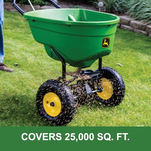 John Deere 130 lb. Capacity Push Broadcast Spreader 45-0462-JD