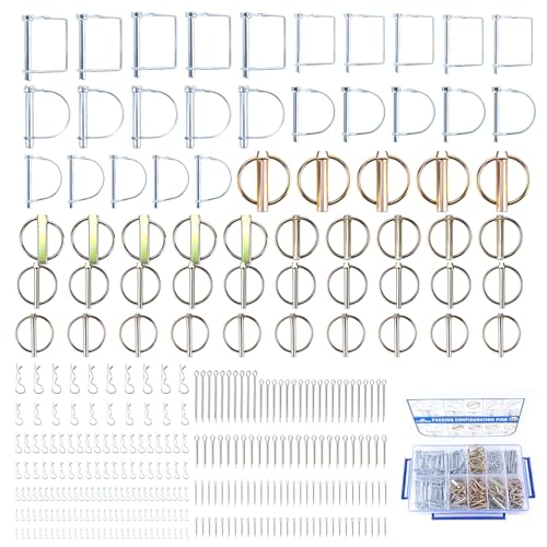 360Pcs Heavy Duty Pin ,3 Point Accessories Assortment Kit - style: 360PCS