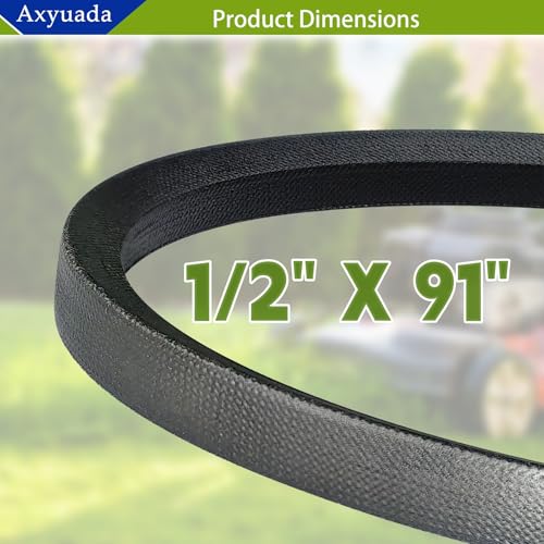954-05027A 754-05027A (1/2" x 91") Lawn Mower Tractor Drive Belt - size: 954-05027A (1/2" X 91")