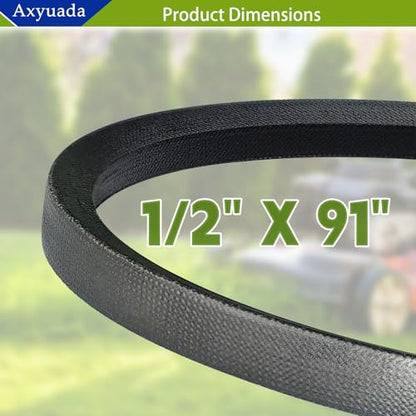 954-05027A 754-05027A (1/2" x 91") Lawn Mower Tractor Drive Belt - size: 954-05027A (1/2" X 91")