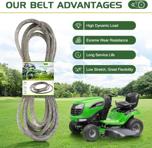 1/2" x 99" 754-0440 Mower Deck Belt for MTD 954-0440 Toro 94-4291 7200116 1732966SM 600 Series Riders with 46" Deck, Zoom with 34" Deck LT-16 LT-165 LT-18 LT-185 Tractor/Aramid Cord