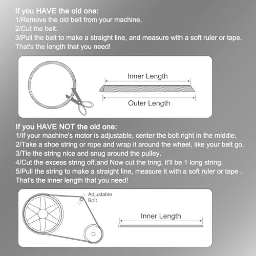 uxcell AX33 EPDM V-Belt, Raw Edge Cogged Industrial Rubber V Belt 1/2" Width x 33" Inside Circumference - size: AX33