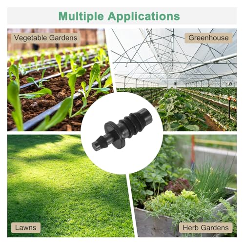 M METERXITY 20-Pack Drip Irrigation Barbed Fittings 3/8 to 1/4 in