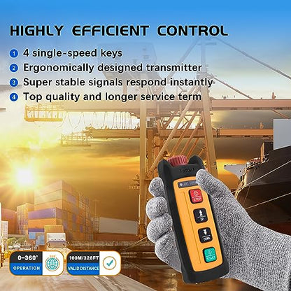 AlphaZG-2 Industrial Wireless Crane Remote Control 110V - color: AC 110V