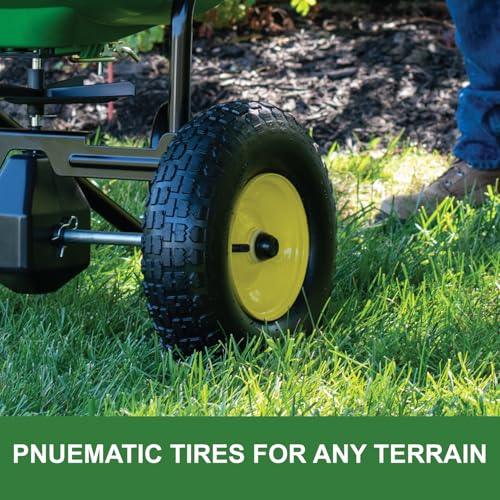 John Deere 130 lb. Capacity Push Broadcast Spreader 45-0462-JD