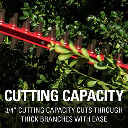 Greenworks 24V 22" Cordless Laser Cut Hedge Trimmer, Tool Only - size: 22 in, style: Tool Only
