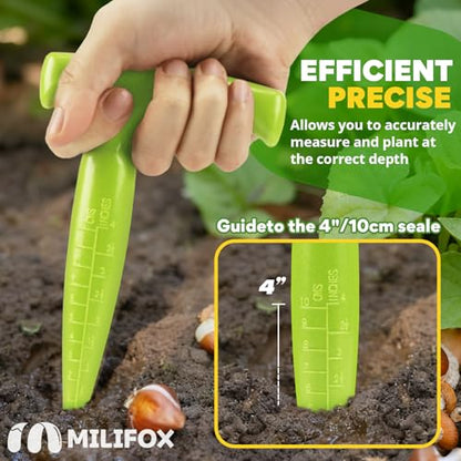 Seed Planter Tool, Seed Dibber, Seed Dispenser, Light Green, 2 Pcs - color: Light Green, 2 Pcs