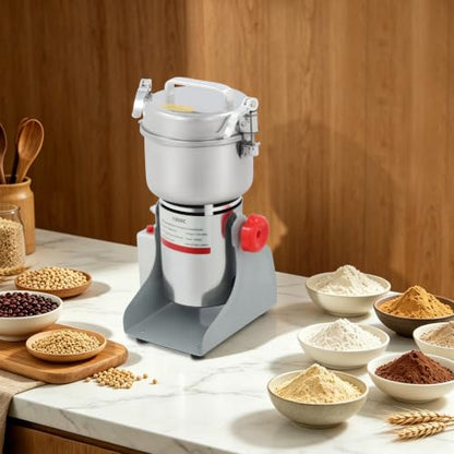 2500g Grain Mill, 110V 3600W Flour Mill Grinder for Home