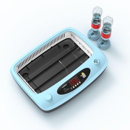 Automatic 12 Egg Incubator with US Plug, PP Material Digital Temperature Control, High Hatch Rate Egg Hatcher for Chicken, Duck and Quail Eggs