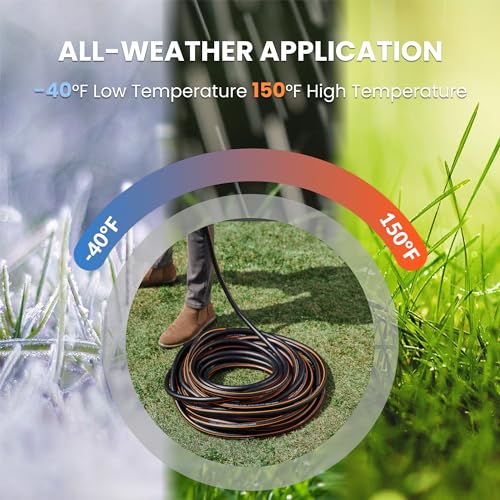 Giraffe Tools Garden Hose 100ft x 5/8" - size: 100FT Male Female