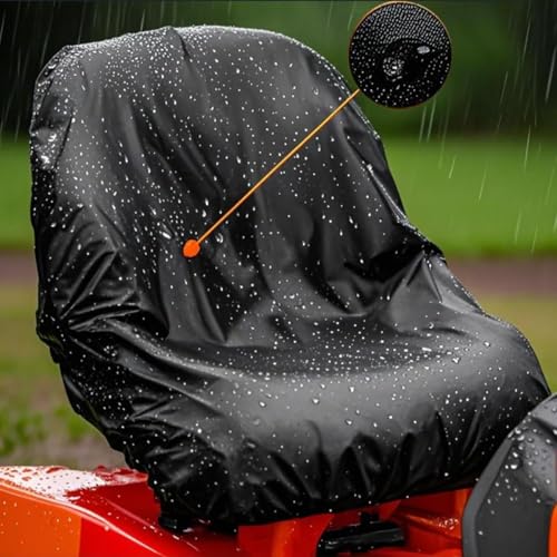 Waterproof Tractor Seat Cover, Riding Lawn Mower Seat Cover (Medium) - size: Medium