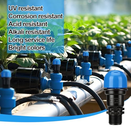 Threlaco 2 Pack 1 Inches Air Release Valve Air and Vacuum Release - size: 1 Inches