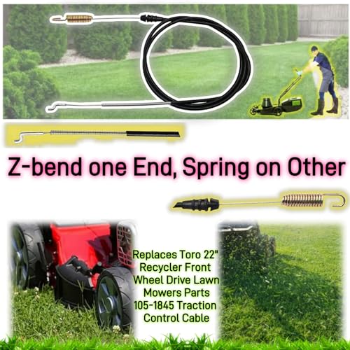 105-1845 Traction Control Cable Fits Toro 22" Recycler Lawn Mowers - size: 105-1845