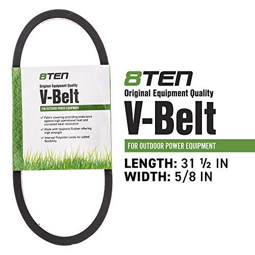 8TEN Upper Transmission Drive Belt for MTD 754-04002 Husqvarna 578453624